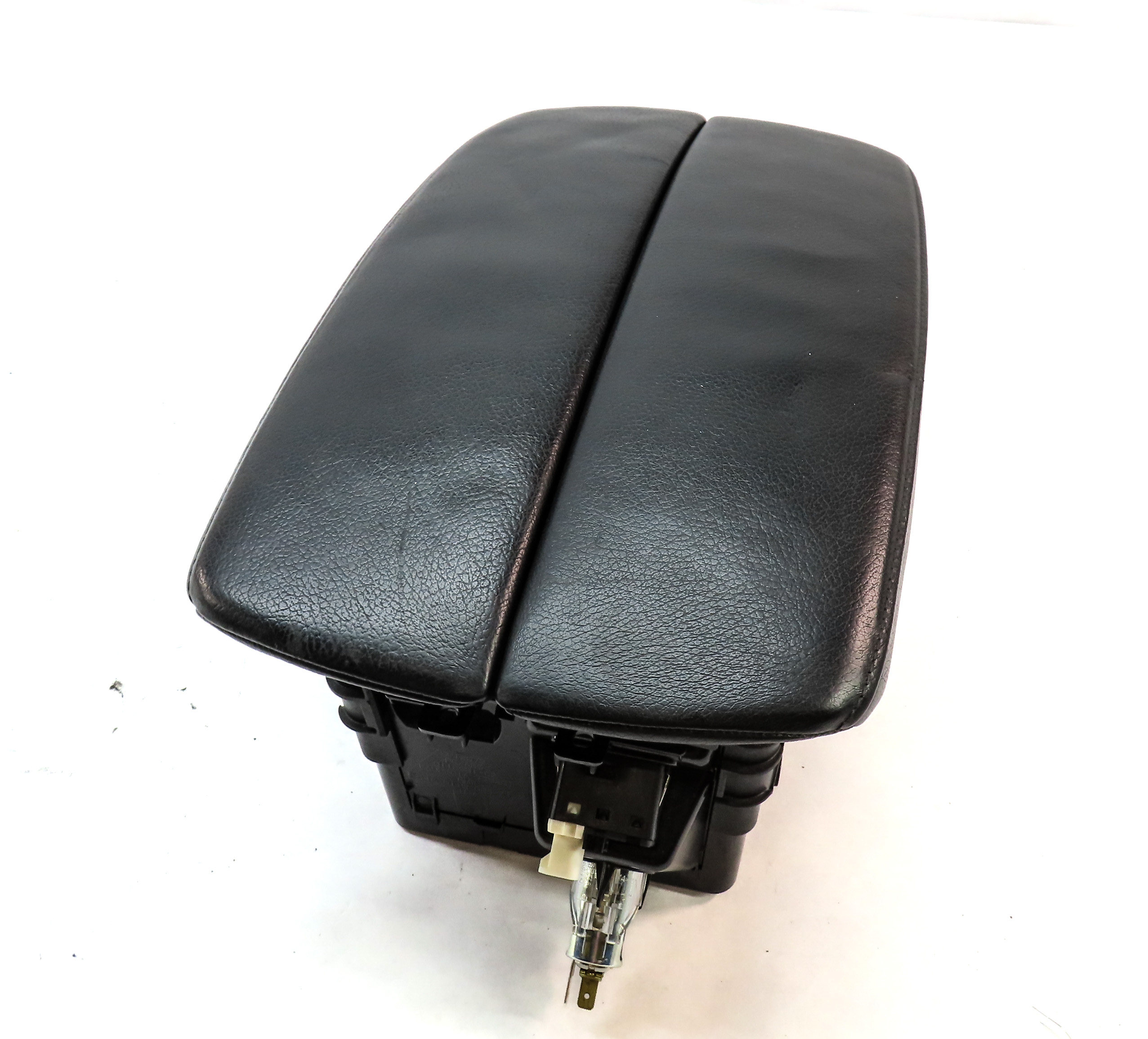 2010-2013 BMW X5 X5M (E70) FRONT CENTER CONSOLE STORAGE BOX ARM REST (BLACK) — exact item pictured